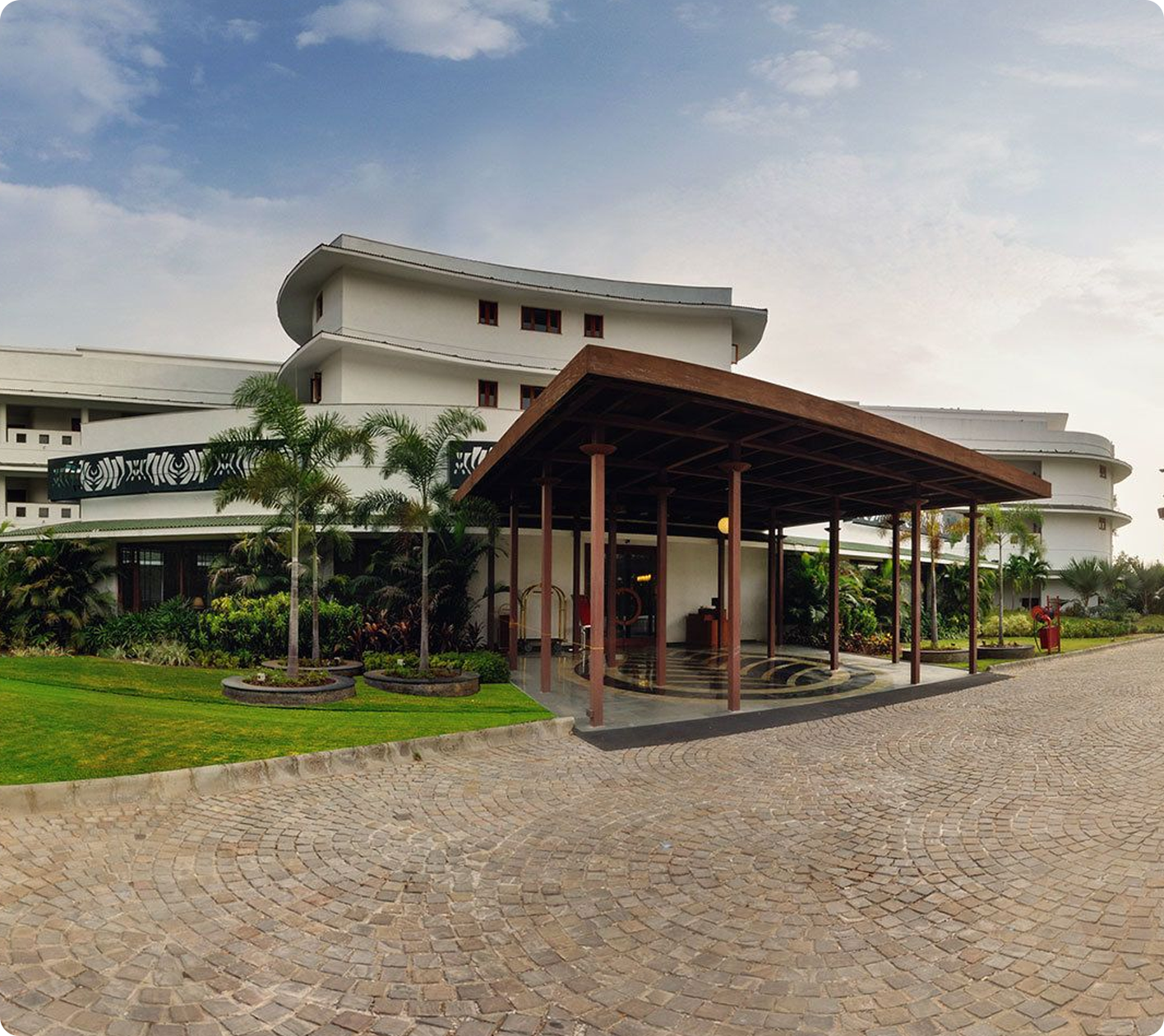 Gulmohar Golf & Country Club | Terra Texture | Trace Marketing | Premium Design Exterior Wall Texture Company in Ahmedabad, Gujarat